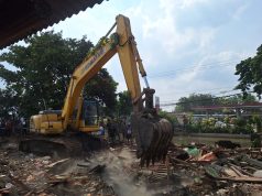 Jalan Nonon Sonthanie Diperlebar, 72 Bangunan Liar Bakal Digusur