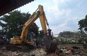 Jalan Nonon Sonthanie Diperlebar, 72 Bangunan Liar Bakal Digusur
