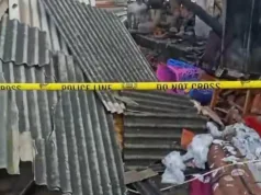 Potret Pasca Terbakarnya Stasiun Pengisian Elpiji Cimuning Bekasi