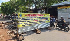 Target Selesai Pekan Ini, Perbaikan Jalan Nusantara Raya Bergantung Kondisi Cuaca