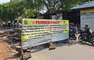 Target Selesai Pekan Ini, Perbaikan Jalan Nusantara Raya Bergantung Kondisi Cuaca