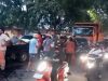 Tabrakan Beruntun di Dekat Grand Wisata, 8 Kendaraan Ringsek