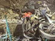 Truk Tak Terkendali Tabrak Motor Tukang Tahu, 8 Kendaraan Jadi Korban