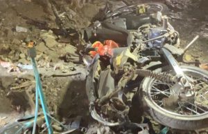 Truk Tak Terkendali Tabrak Motor Tukang Tahu, 8 Kendaraan Jadi Korban