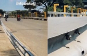 Besi Pembatas dan Ornamen Jembatan Tegal Danas Raib