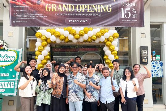Solusi Atasi Penat di Tengah Kesibukan, Kayuputih Family Reflexology Hadir di Bekasi