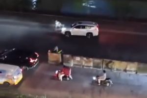 Polisi Cek Lokasi Insiden Pajero di Kalimalang, Belum Ada Laporan