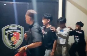 3 ABG Dibekuk Polisi Gegara Curi Kabel Penangkal Petir di Taman Wisma Asri