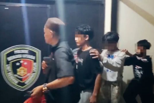 3 ABG Dibekuk Polisi Gegara Curi Kabel Penangkal Petir di Taman Wisma Asri