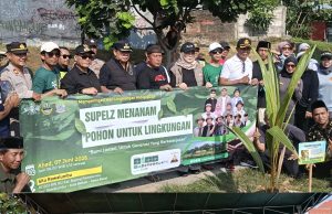 Aksi Hijau di Situ Rawalumbu, Yayasan Suluk Pelintas Zaman Ajak Warga Lestarikan Alam