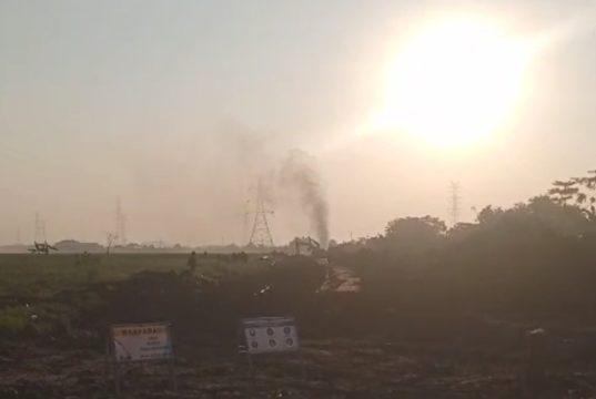 Semburan Gas Pertamina, Kapolsek Babelan: Kondisi Sudah Reda, Petugas Masih Berjaga di Lokasi