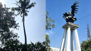 Patung Elang Bondol dan Pudarnya Nama Kelapa Satu, Tapal Batas Pondok Ungu dan Ujung Menteng