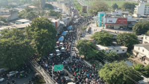 Rekaman Udara, Ini Wajah Kemacetan Parah di Jembatan Besi-Teluk Pucung