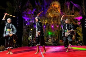 Tari Ujungan Bekasi, Unjuk Gigi di Festival Lima Gunung Magelang