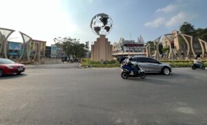 Akses Masuk Grand Galaxy Kini Mulus, Pengguna Jalan Bebas Melintas