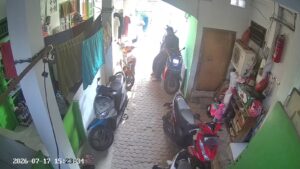 Kronologi Maling Gasak Honda Genio di Kontrakan Jalan Veteran Bekasi Selatan