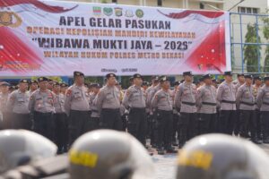 Kawal 154 Desa, Ribuan Personel Polisi Diterjunkan Amankan Pilkades Kabupaten Bekasi