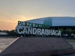Pasca Rusak, Landmark Plaza Patriot Candrabhaga Kembali Utuh