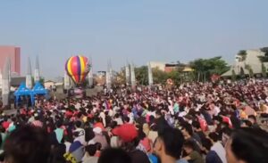 Setelah Sukses di CFD, Pemkot Bekasi Kembali Gelar Nobar di Plaza Patriot