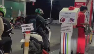 Sejumlah SPBU di Bekasi Kehabisan Stok Pertalite