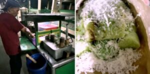 Berbekal Keteguhan, Pak Satori Jajakan Kue Putu Sejak 1983 hingga Saat Ini