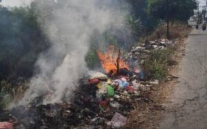 Kemarau Ekstrem, Disdamkarmat Bekasi Imbau Warga Stop Bakar Sampah Sembarangan