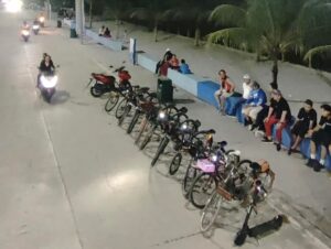 Warga Babelan Gelar Gowes Malam Perdana, Tak Perlu Lagi Jauh ke Kota