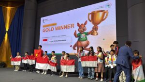 Pelajar SDN Waluya 02 Cikarang Utara Sabet Medali Emas Kompetisi Matematika di Malaysia
