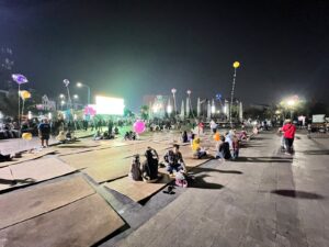 Bersih dari Lapak PKL, Plaza Chandrabaga Kembali Berfungsi Sebagai Ruang Publik