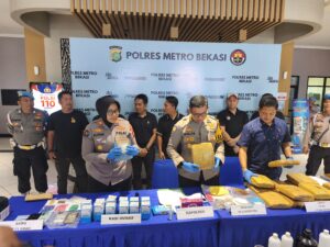 Polisi Bongkar Industri Rumahan Tembakau Sintetis di Babelan, 2 Tersangka Diciduk