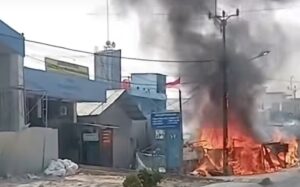 Ini Penyebab Kebakaran di Cibitung Melalap Rumah Semi Permanen