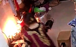 Lagi Masak Lontong Selang Gas Bocor, Ibu Ini Padamkan Api Pakai ‘Ilmu’ Damkar