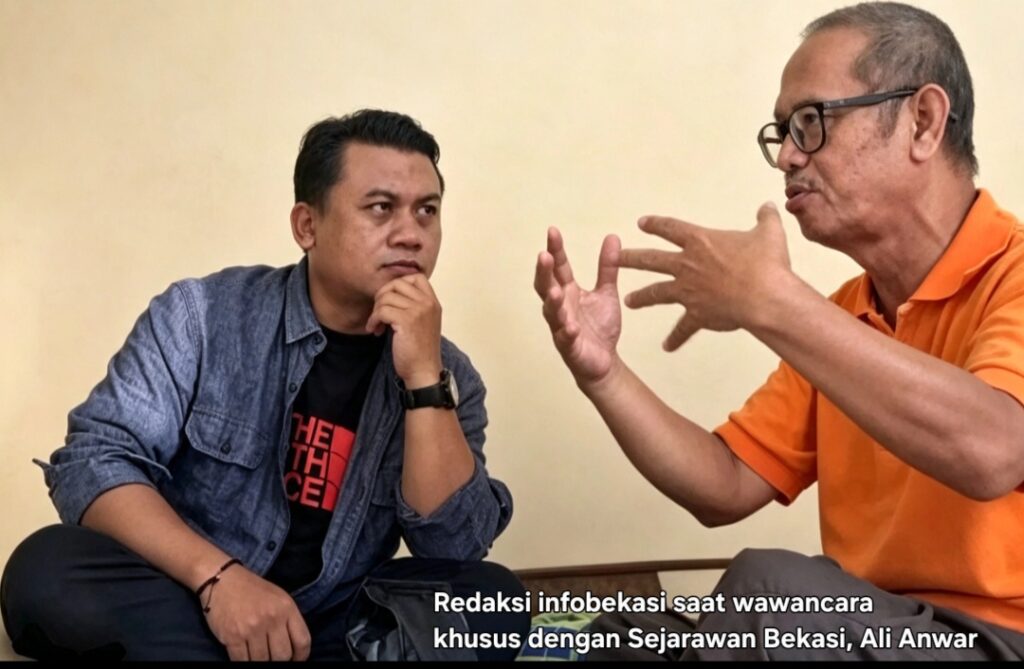 Sejarawan Bekasi, Ali Anwar/dok:Deros