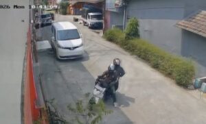 Sempat Dikira Suara Kucing, Motor Warga Wisma Asri Raib Dicuri Orang