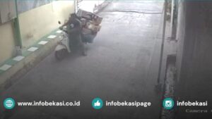 Pencurian Motor Kurir di Pondok Melati, Kendaraan Ditemukan Utuh Bersama Paket di Jatiwarna