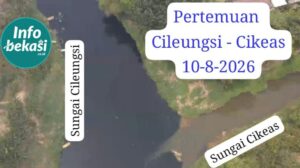 Kali Bekasi Kembali Menghitam Berbau, Diduga Kiriman dari Cileungsi