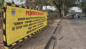 Perbaikan Jalan 180 Meter, Akses Flyover Grand Wisata Ditutup 3 Pekan