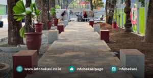 Taman Hutan Kota Bekasi Lebih Apik, Jalur Pejalan Kaki Sudah Nyaman Digunakan