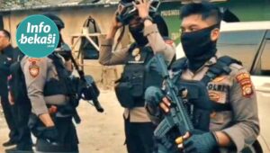 Polres Metro Bekasi Kota Gerebek Sarang Narkoba, 9 Orang Diamankan