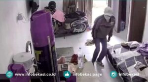 Rumah di Cibitung Jadi Sasaran Pencurian, Pagar Dijebol Pakai Gerinda