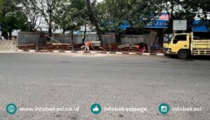 Pembangunan Halte Transjakarta Jatiasih Dimulai, Lokasi Pindah ke Depan Pos Polisi