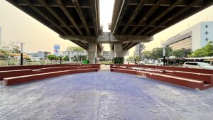 Potret Kolong Tol Becakayu Terkini, Suguhkan Ruang Terbuka Hijau 