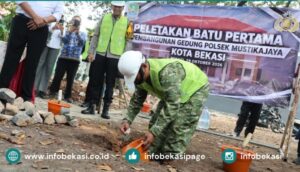Pemkot Bekasi Gelontorkan Rp4,2 Miliar Bangun Gedung Polsek Mustikajaya