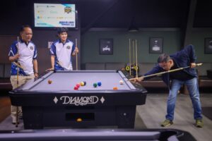 Turnamen Biliar Antar Wartawan Piala Menteri UMKM Berlangsung Meriah